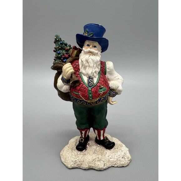 VTG 1996 Santas From Around The World Austrian Christmas Figure 5.5” READ - Picture 2 of 12